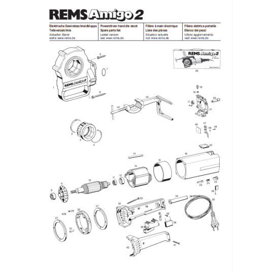 Rems Amigo 2 (540020) Yedek Parça Temini